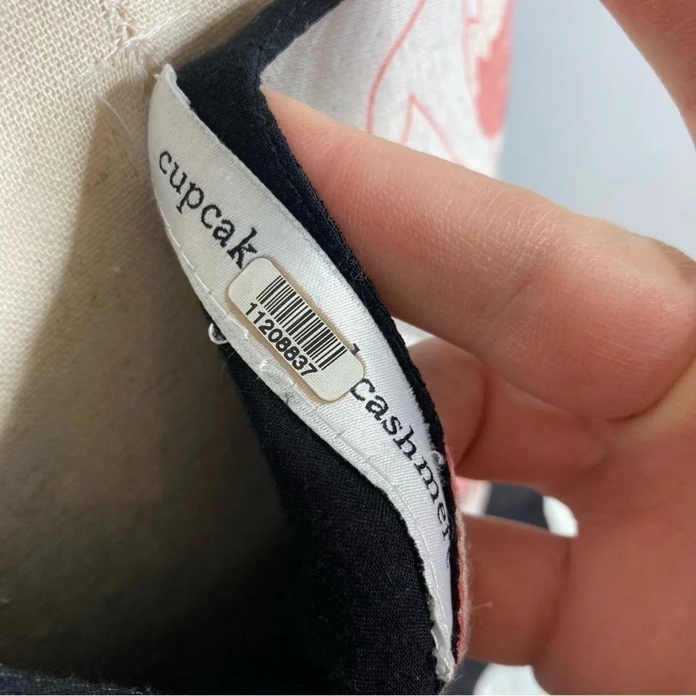 Cupcakes and Cashmere Black Floral Wrap Midi Dress - Picture 6 of 9